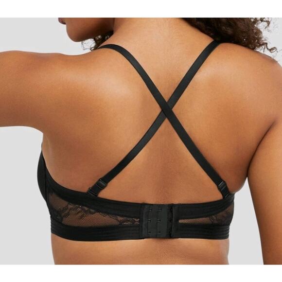 Maidenform Self Expressions Must Have Multiway Push Up Bra 36B Black New - Picture 7 of 11